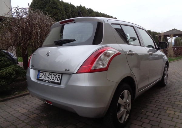 Suzuki Swift cena 27900 przebieg: 112000, rok produkcji 2012 z Pabianice małe 466